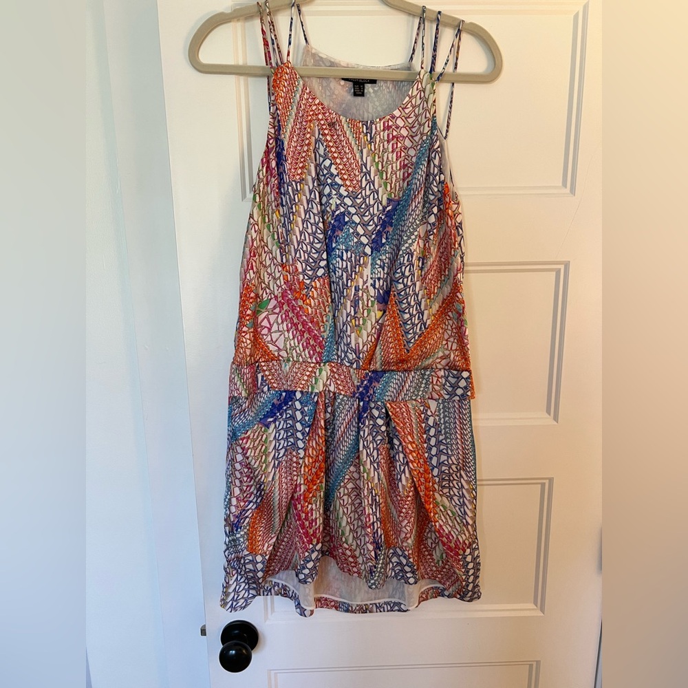 Color Block Colorful Dress